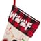 Glitzhome® 21" LED Embroidered Cat & Dog Linen Christmas Stockings, 2ct.
